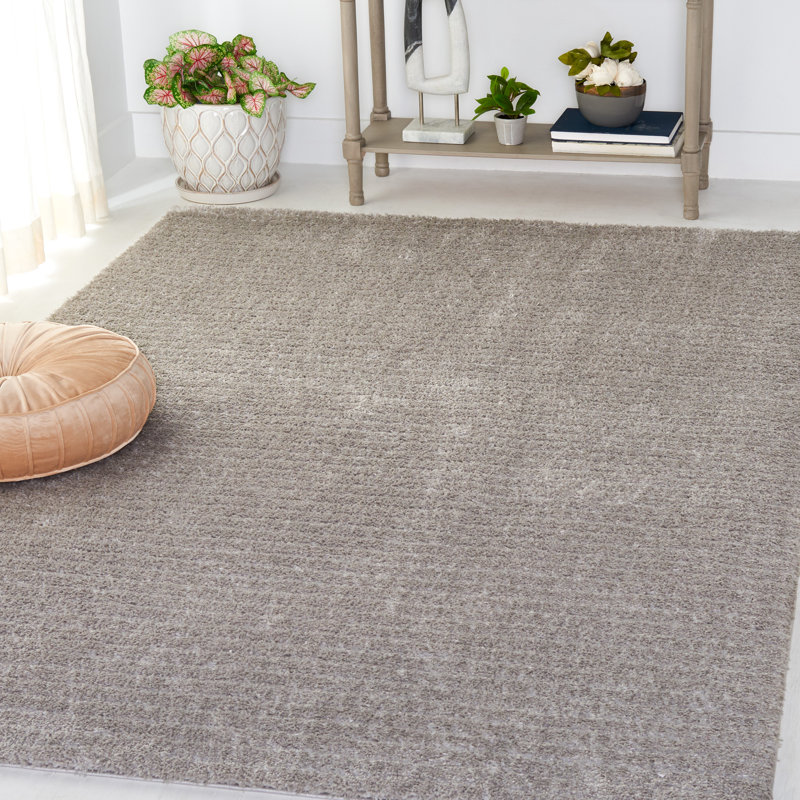 Machine Woven Grey Indoor Rug, Rectangle 235 x 305cm