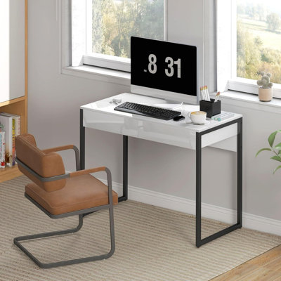 MDF Steel Writing Desk