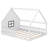 Lenard Kids Full Size Wood House Bed-134861596