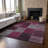 Premium Machine Washable Prisco Merlot Rug-1368855180