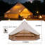 Tente de camping pour 8 personnes (beige)-126509583