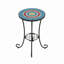 Table d'appoint de patio avec tablette-159559181