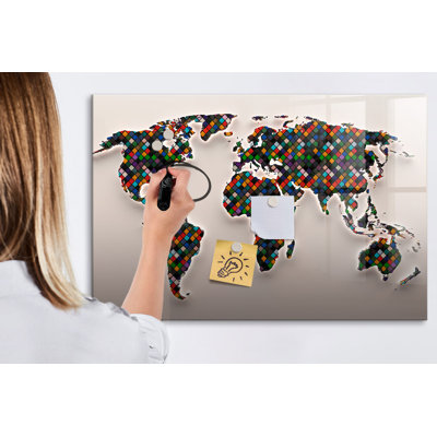 Magnetic Glass Dry Erase Board
