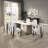 Rectangular Dining Table , Engineering Top & Light Oak