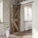 Coast Sequoia 84"H Embossing Bi-Fold Barn Door With Sliding Hardware Kit