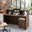 Crystle Rectangle Manufactured Wood Reception Desk-2016007144