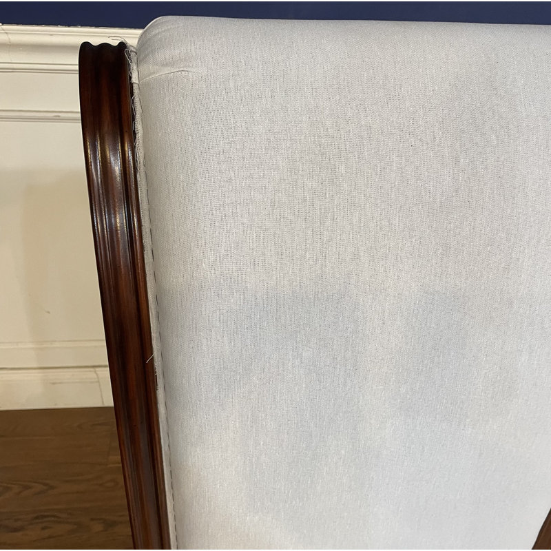 Regency 20.5'' H Cotton Upholstered Side Chair