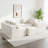 Boneless Contemporary Sofa with Luxurious Long-Pile Fabric and Ergonomic Design for Ultimate Comfort and Style-1322060020