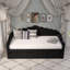 Lit de jour simple rembourré avec couchette-1509366522