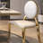 Light luxury rectangular home dining table sets-106445191