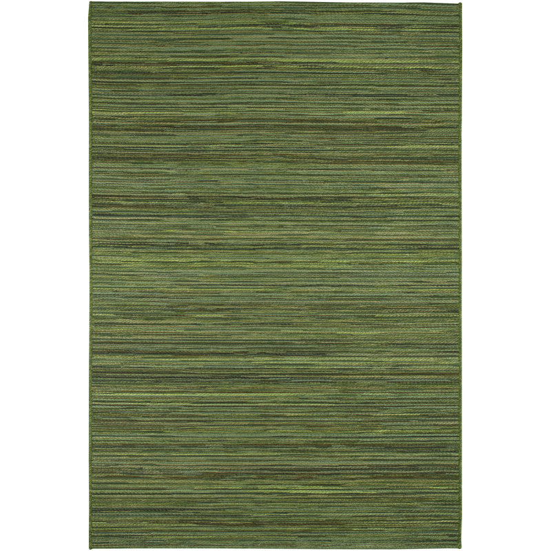 Dunford Abstract Flat Weave Indoor / Outdoor Area Rug, Rectangle 80 x 150 cm