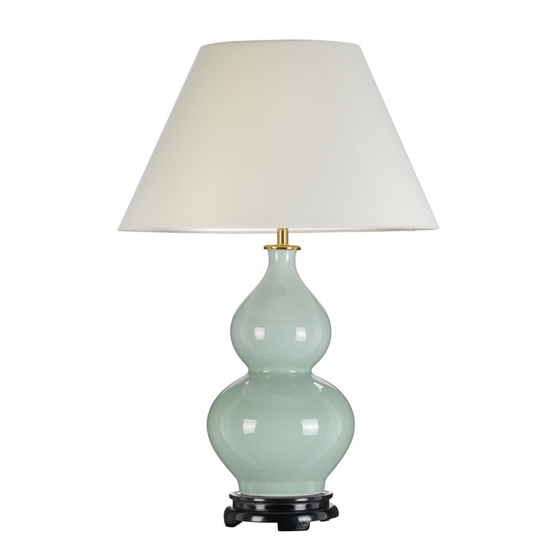 Eldredge Ceramic Table Lamp, Celadon