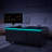 Modern Smart Coffee Table with Built-in Fridge, Bluetooth Speaker, Wireless Charging