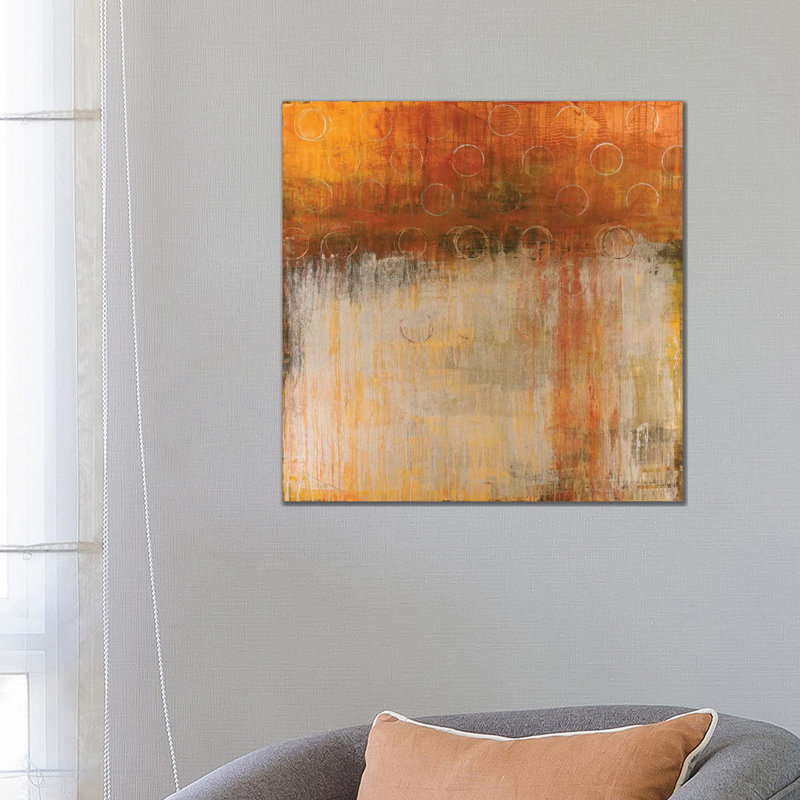 Gold Coins 1 Piece Wrapped Canvas Painting, 66.04 cm H x 66.04 cm W x 3.175 cm D