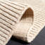 Tapis beige en laine / coton tissé à la main Brierly-596178534