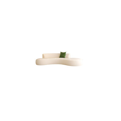 Cream  style semi-circular curved sofa