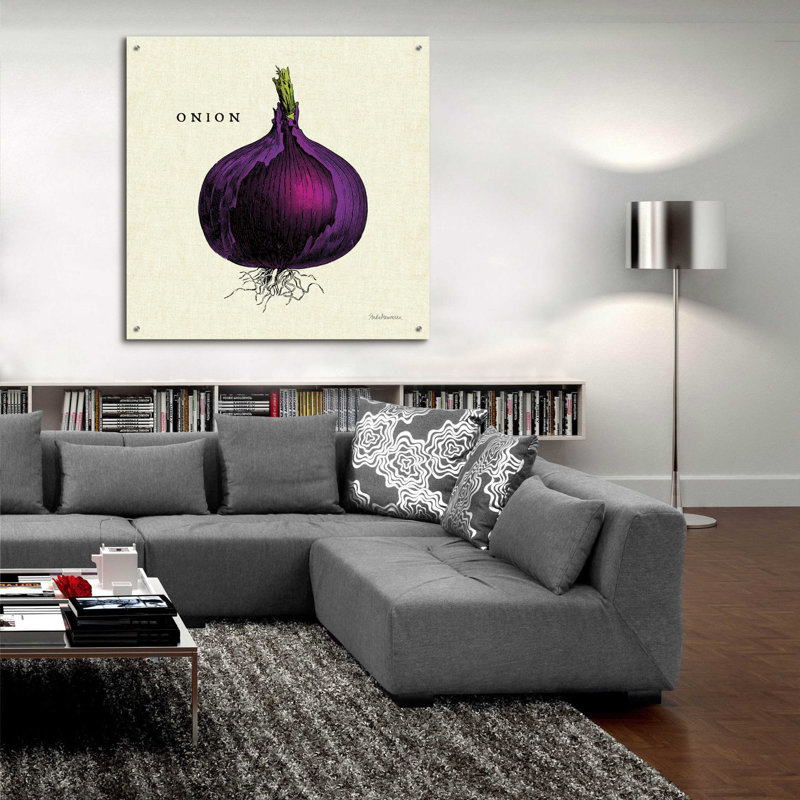 "Linen Légume III V2" par Studio Mousseau, H 36 po x l 36 po x P 0,2 po