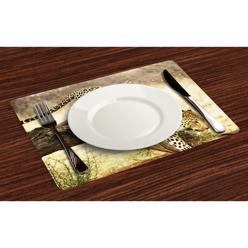 Polyester Animals/Nature Rectangle Placemat