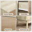  Ensemble de chambre à coucher 3 pièces (table de chevet et commode)