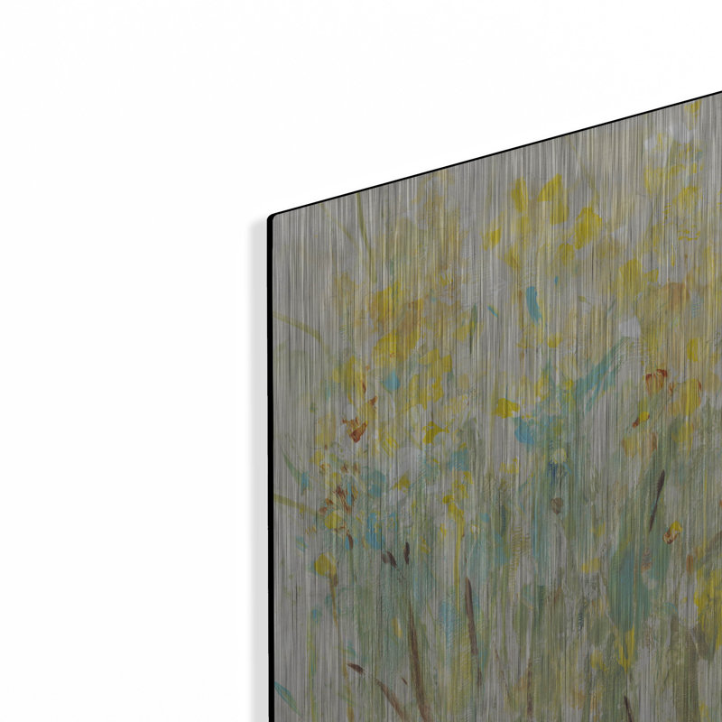 «Floral Cluster II» par Tim O'Toole, art mural en métal, 16 po x 12 po