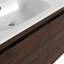 Meuble-lavabo simple 35,6 po avec plateau en acrylique-134148926