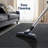 Asaldis Solid Low-Pile Black Rug-1975693770