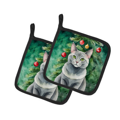 Paire de poignées pour chat Korat