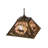 2 - Light Antique Copper Unique/Statement Pendant