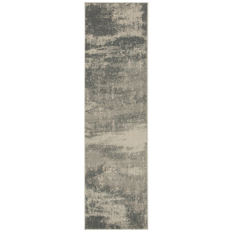 Huston Noble Performance Abstract Rug, Runner 2'2" x 8'