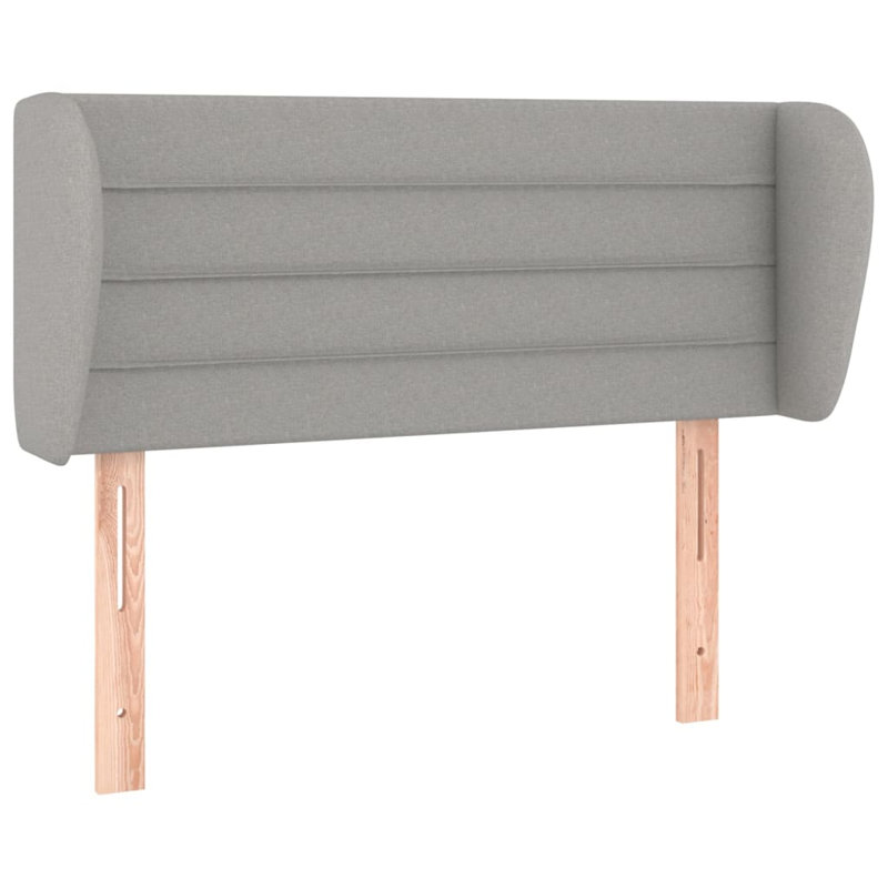 Sifert Headboard, Light Grey, 88cm H x 103cm W x 23cm D
