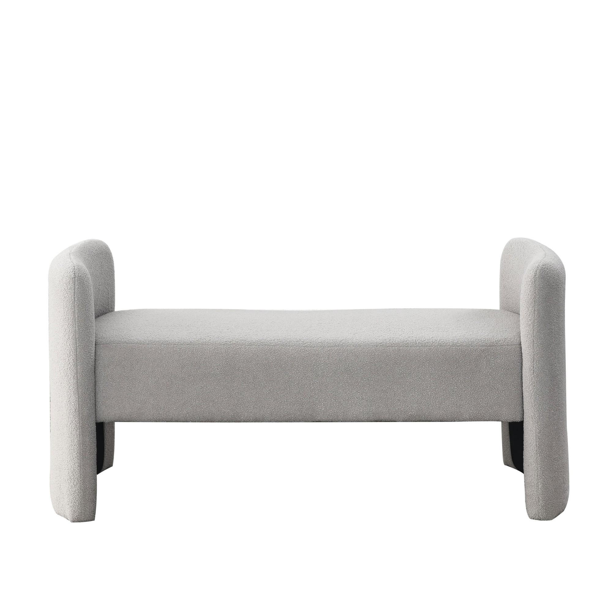 Modern Style Bench Wrought Studio Modern Minimalist Design Upholstered Bench - Wayfair Canada