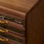 Nut-brown Rectangular Solid + Manufactured Wood Jewellery Armoires