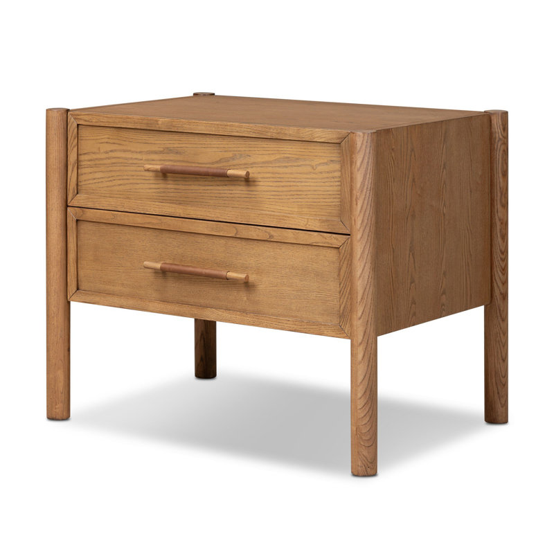 Salado 2 - Drawer Solid Wood Nightstand
