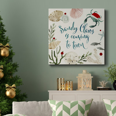 Sun-Kissed Christmas III-Premium, toile tendue avec châssis - prête à être accrochée