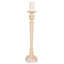 3 Piece Plastic / Acrylic Floor Candlestick Set