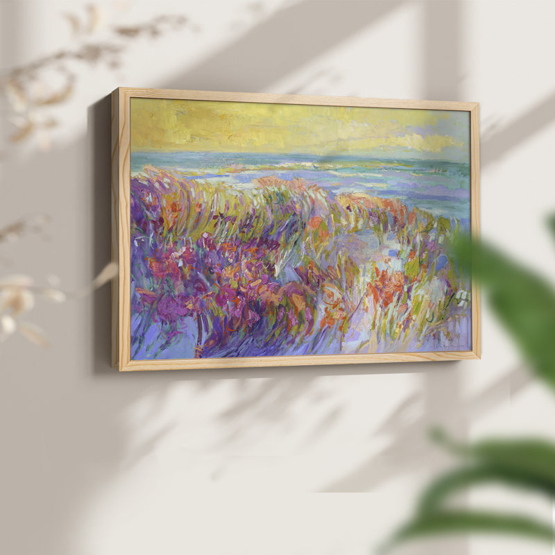 Summer Sanctuary -Framed Print - Restickable, H 8 po x l 10 po, Naturel