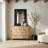  Malosi Black Carved Mirror