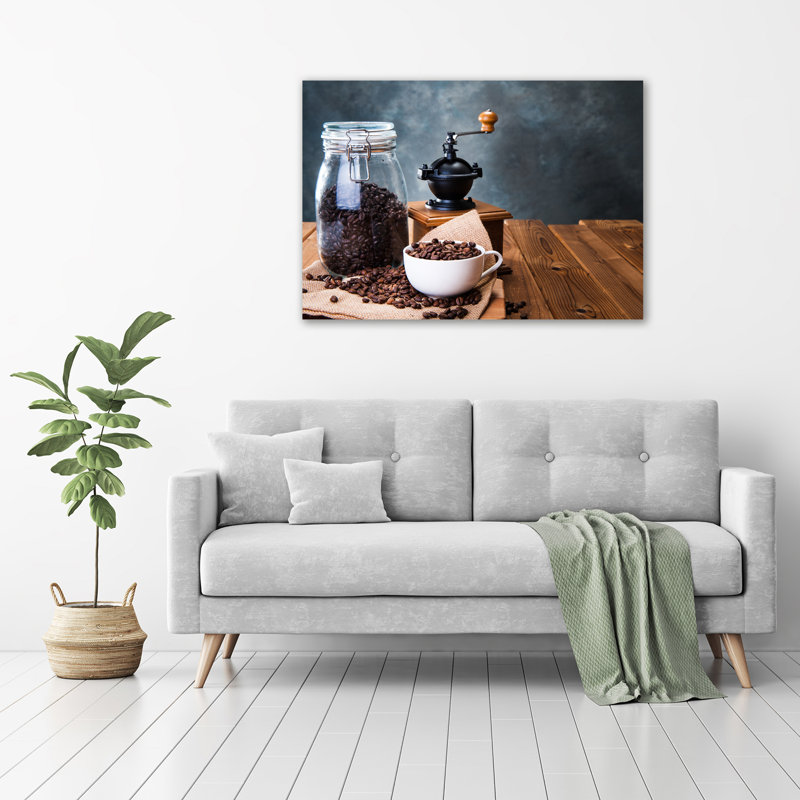 Coffee grinder 1 Piece Wall Art on Glass