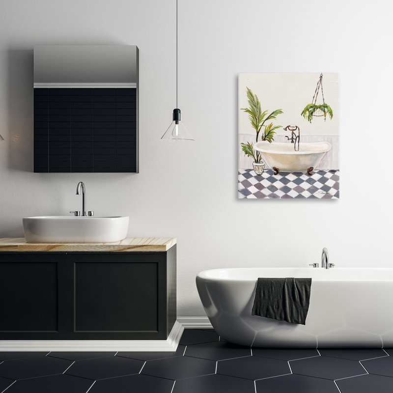  Art mural sur toile Crisp Cottage par Silvia Vassileva, H 40 po x l 30 po