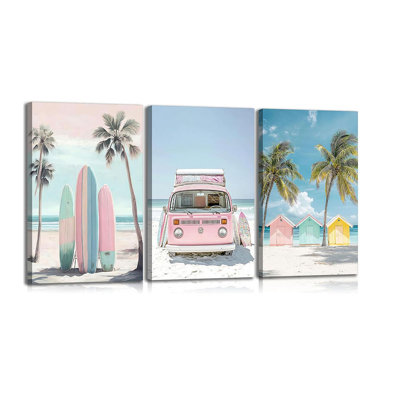 3 Piece Wrapped Canvas Print