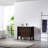 Gonzalo 36'' Single Bathroom Vanity with Solid Surface Top-35980489