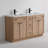 Jadaya 60 Inch Modern Farmhouse Double Sink Bathroom Vanity With Sink Top, Assembly Required-1334942524-1334942522