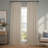 French Pleated Textured Faux Linen Room Darkening Curtains for Bedroom & Living Room Curtains - Single Panel Window Curtains-1909673959-1909673957