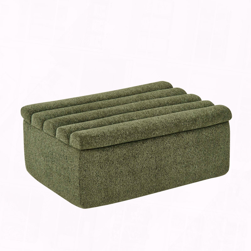 Repose-pieds modulaire modulaire minimaliste, Vert