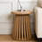 Outdoor Acacia Wood Patio Side Table-1134802728