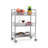 24.41'' H x 10.24'' W Utility Cart with Wheels-43539563