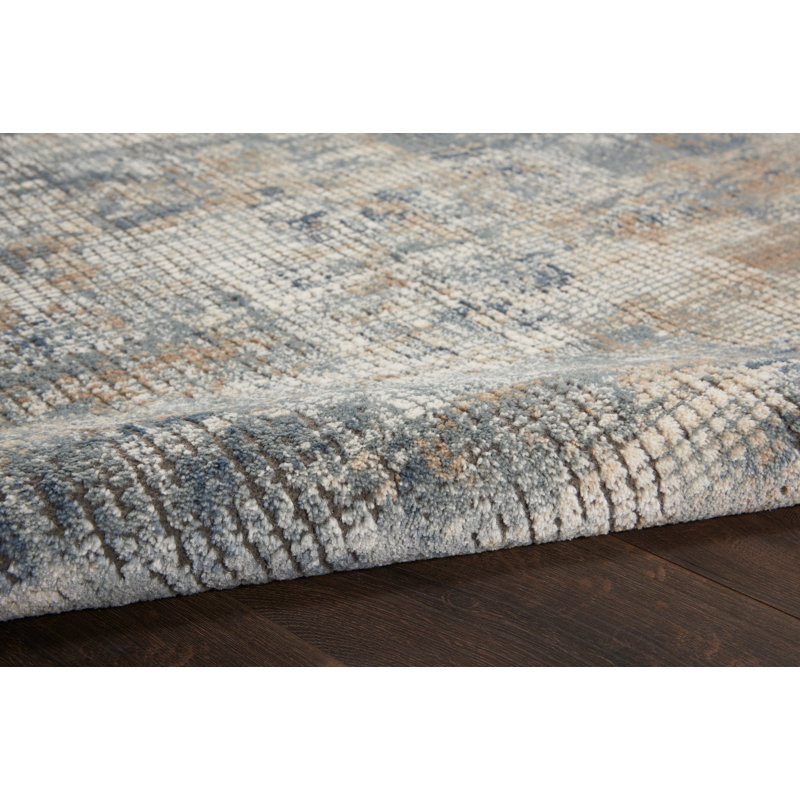 Mercury Row® Adda Abstract Blue/Gray Area Rug & Reviews | Wayfair
