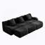 Canapé à trois places sans os avec tissu en peluche de haute qualité, aucun assemblage requis, accoudoirs courbés, conception antidérapante et caractéristiques ergonomiques pour les salons et les salles multimédia-322075448-322075442
