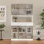 Vitrine avec lumières réglables-479224822