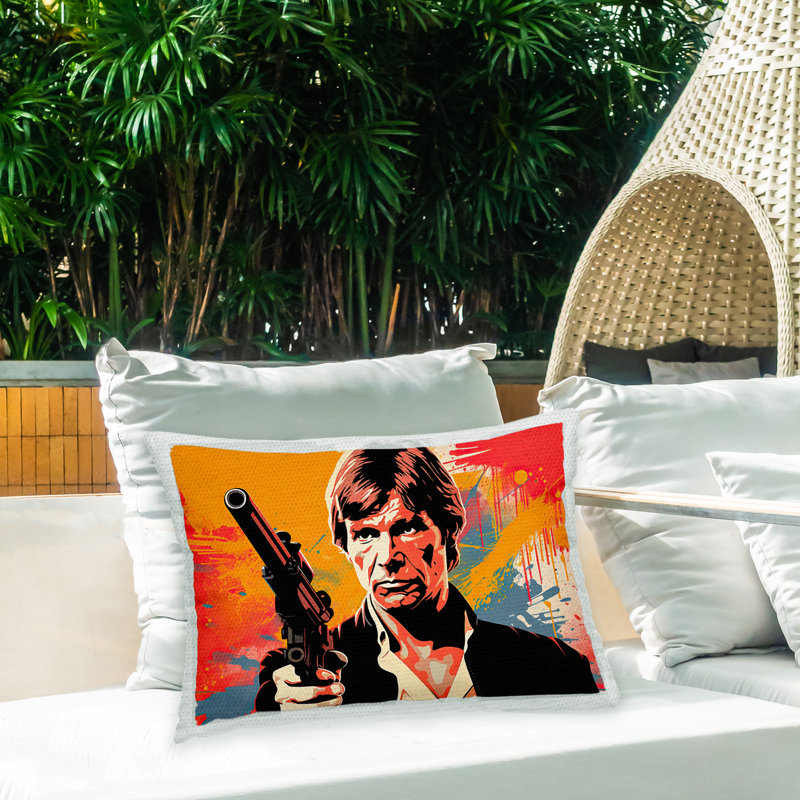 Polyester Throw Rectangular Indoor/Outdoor Pillow Cover & Insert by Birch&Ink